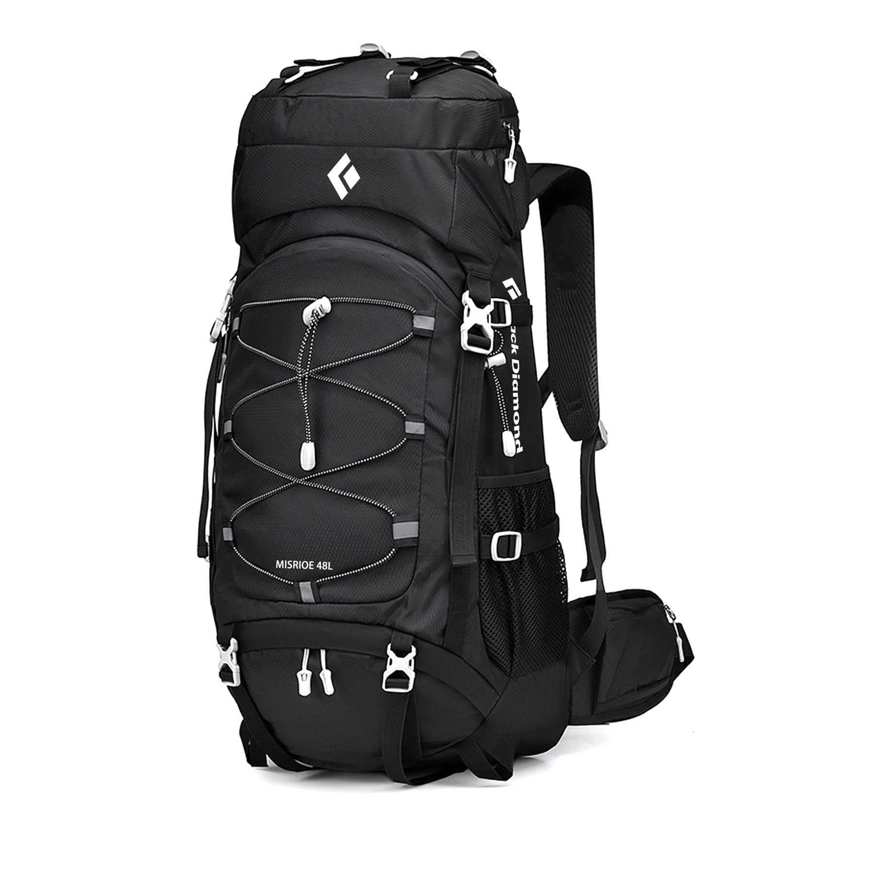 Black Diamond Multifunktionale Bergsteigertasche 48L Große Kapazität Reise-Bergsteigertasche Wasserdicht – Detail 12