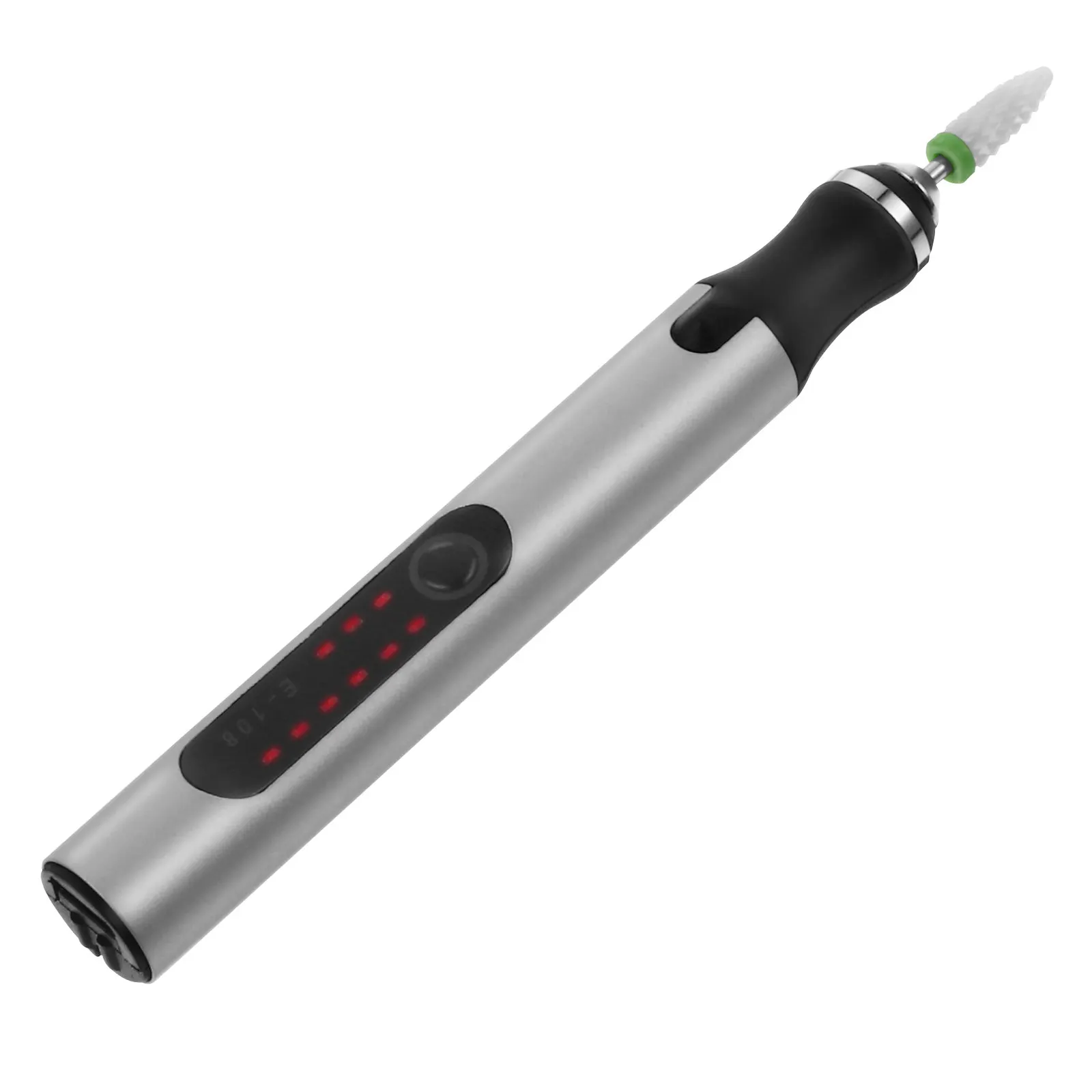 

USB-перезаряжаемый гравер-ручка, компактный, 3 регулируемых режима, электрический инструмент для шлифовки и полировки камня, дерева, стекла, металла, ногтей