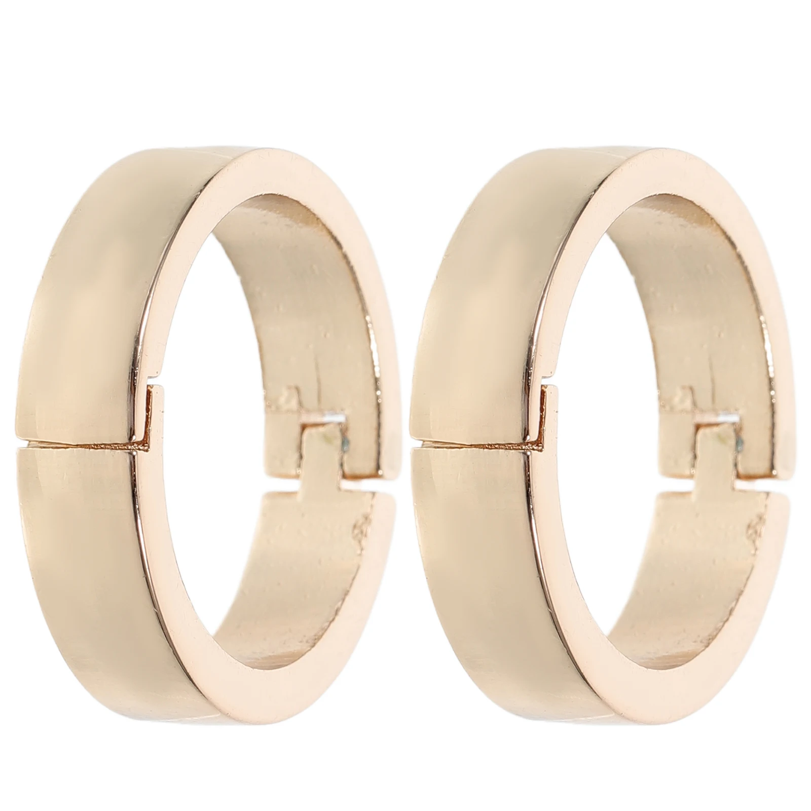 

2 Pcs Ring Binding Book Accessory Buckle Gift Card Binder Replacements Spines Iron Clasps Circle Clips Rings