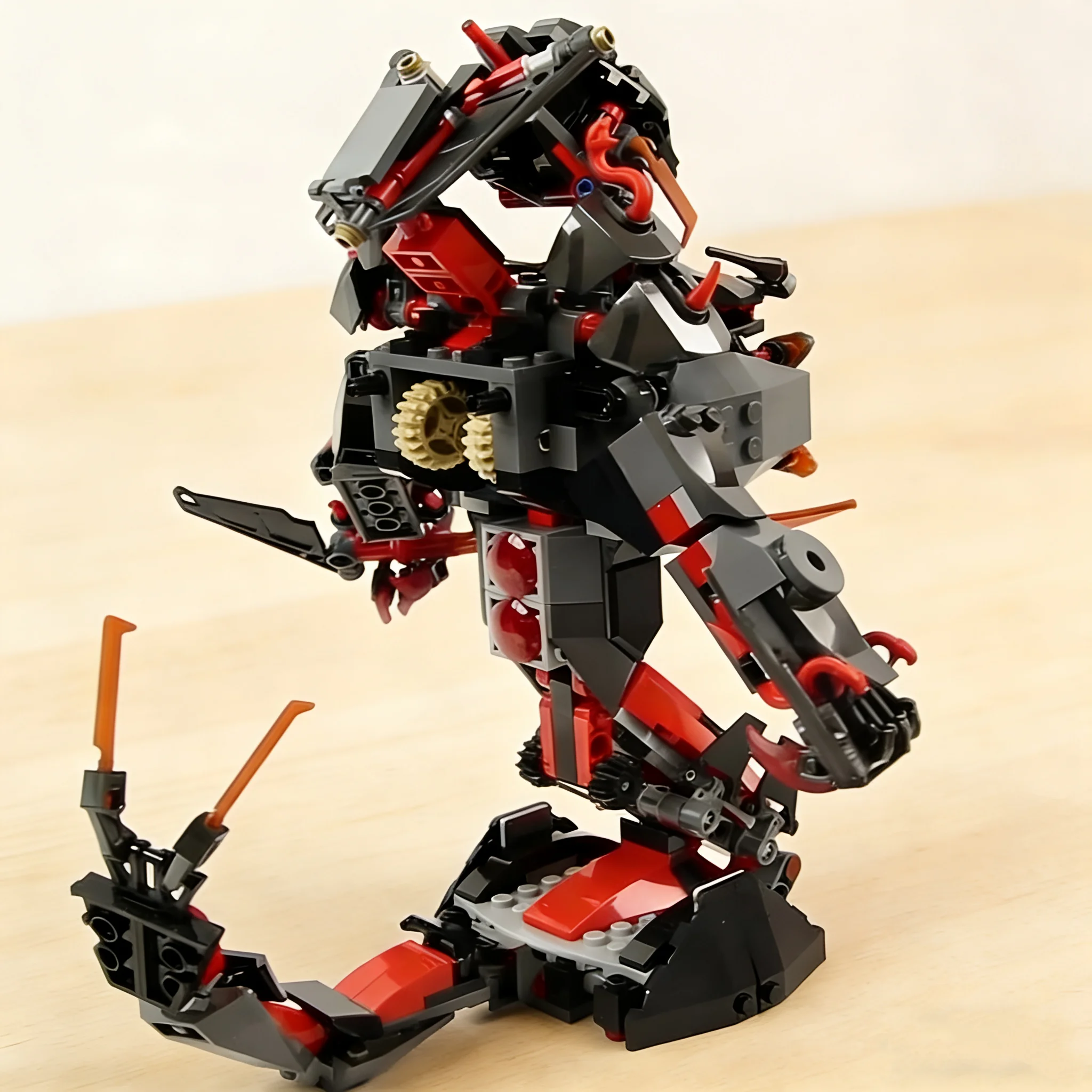 

Compatible MOC Sets Ninja Series Building Blocks 70626 Snake Mech Model Time Twins Toys Gift