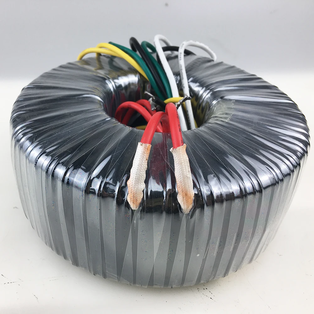 Imagem -03 - Amplificador Transformador Toroidal 500w 220v para Dual 32v Dual 12v Único 12v Amplificador de Áudio Fonte de Alimentação