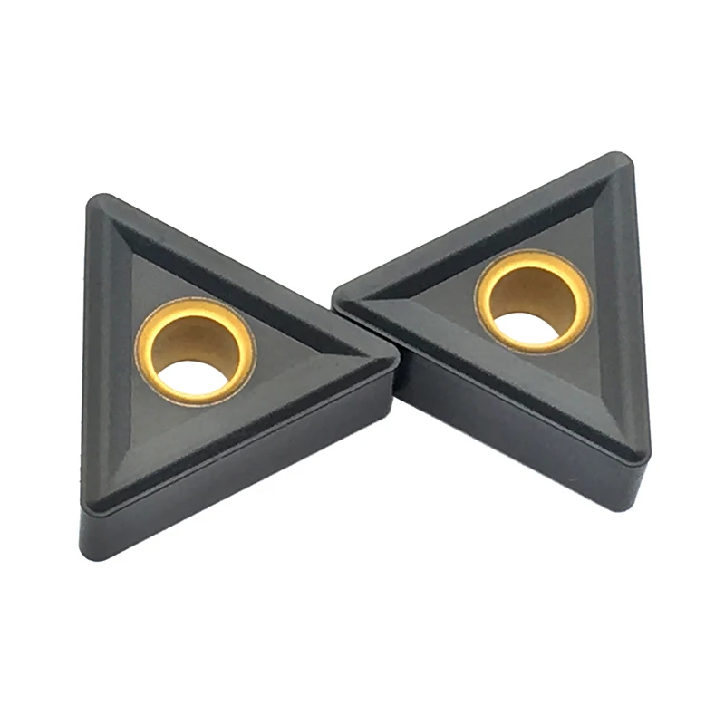 Herramienta de torneado externo, insertos de carburo, herramientas de torno CNC para hierro fundido, 10 piezas, TNMG160404 TNMG160408 TNMG160412 KC3115