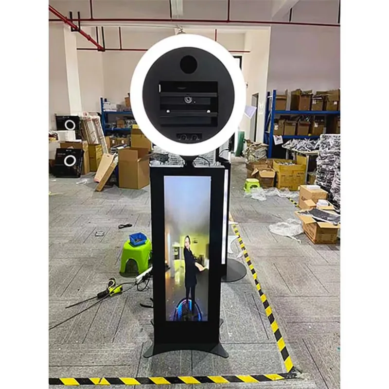 

Ipad Photo Booth Black 2026 Digital Pro 13in With Flash 9.7 Inch Table Top Camera