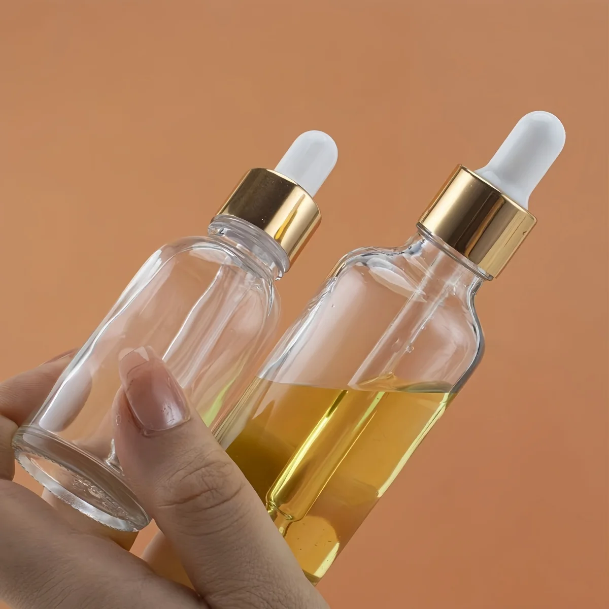 10ML/30ML 3-pack glass oil dropper essential oil perfume bottle Wholesale DIY perfume essential oil lotion glass dispenser