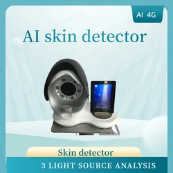 New facial detection, facial recognition, 3D digital skin scanner, facial diagnosis detector, skin analysis salon beauty machine