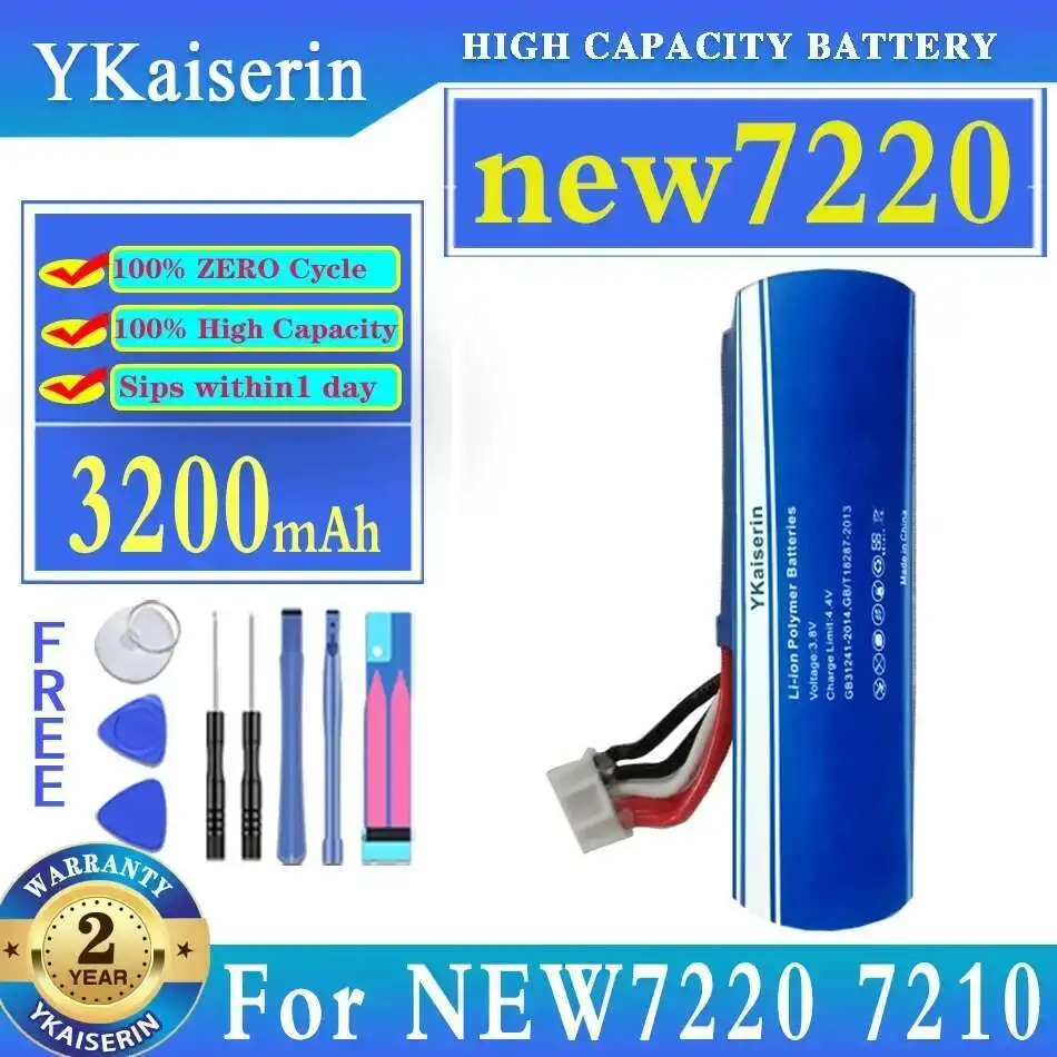 

Long-Lasting Performance High-Efficiency Point - OF - Sale Terminal Battery 3200mAh For NEW7220 7210 18650 PCM1800 G21 501 Pos