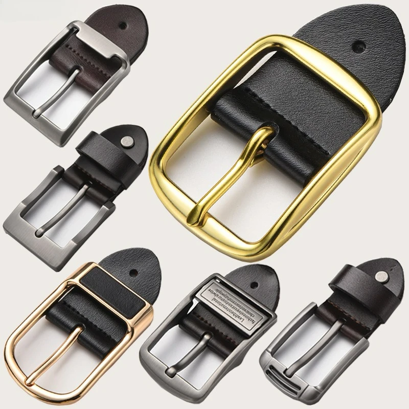 

Men's Alloy Belt Buckle Casual Pin Buckle Belt Accessories Fashion Business Versatile Belt Buckle 3.8cm