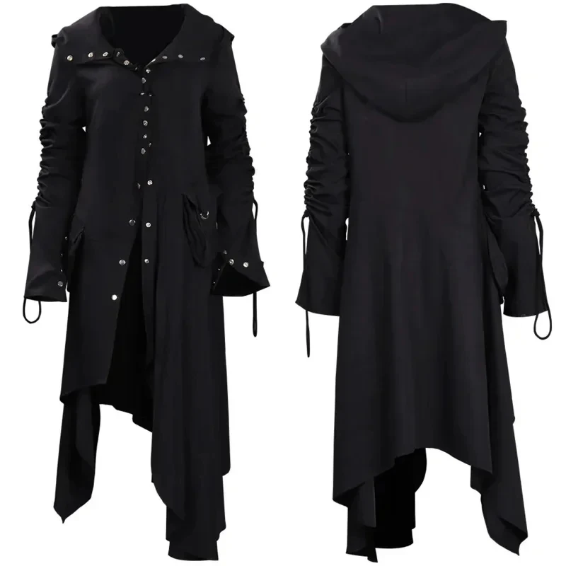

ABC123Nymphadora Tonks Cosplay Costume Ladies Black Coat Outfits Women Halloween Party Clothes For Role Playb;6'j,k.9;a