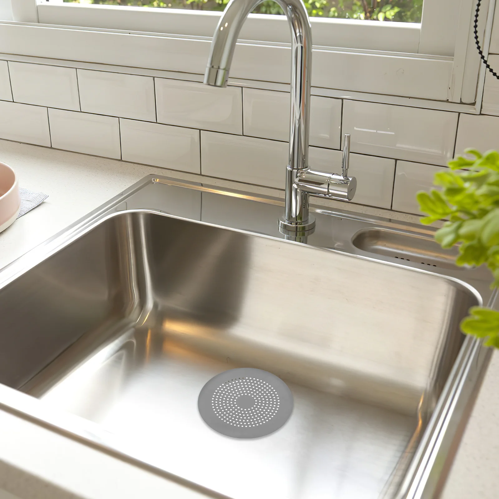 3 قطعة استنزاف الشعر الماسك لحوض الاستحمام حوض مكافحة انسداد مصفاة تصفية للحمام المطبخ استنزاف ، الشعر قابلة لإعادة الاستخدام #5