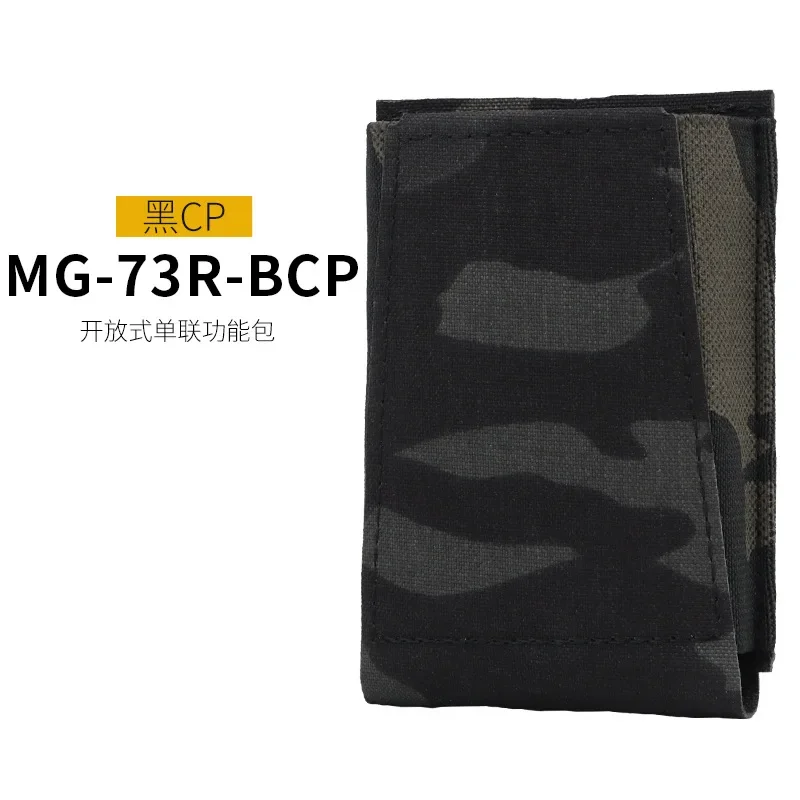Single MOLLE Tactical Pouch For 5.56/7.62 Mag Storage Hunting Bag Camouflage Open Top Multi Purpose Utility Bag