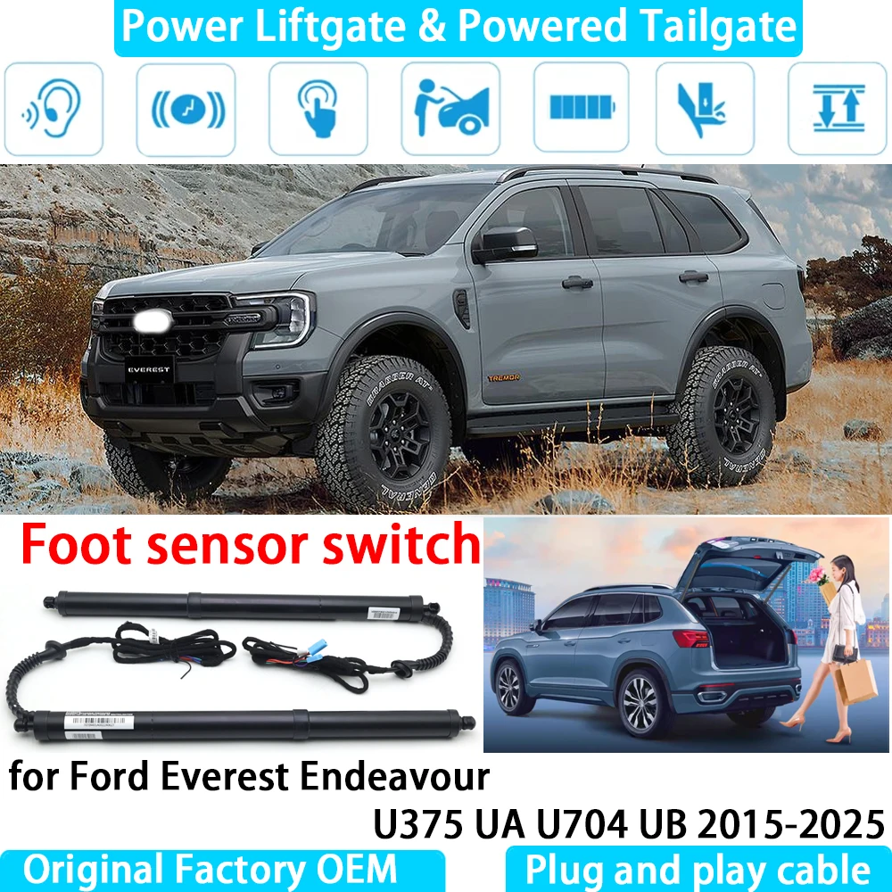 

for Ford Everest Endeavour U375 UA U704 UB Automatic Electric Power Liftgate Powered Tailgate Strut Tail Gate Lift System