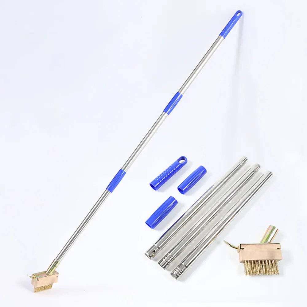 Crack Weeder Grout Cleaner Brush Paving Weeding Crevice Tool Scrub W/handle