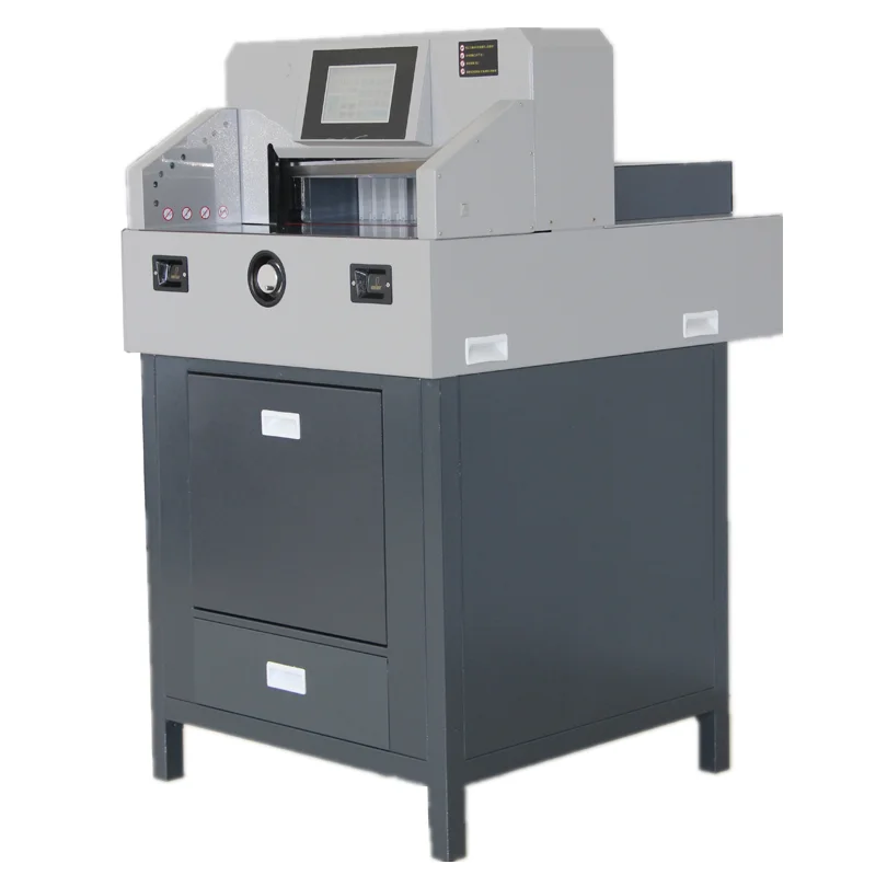 4808HD Digital Paper Cutter Guillotine Machine 480mm Automatic Post Printing Equipment Paper Processing Machinery