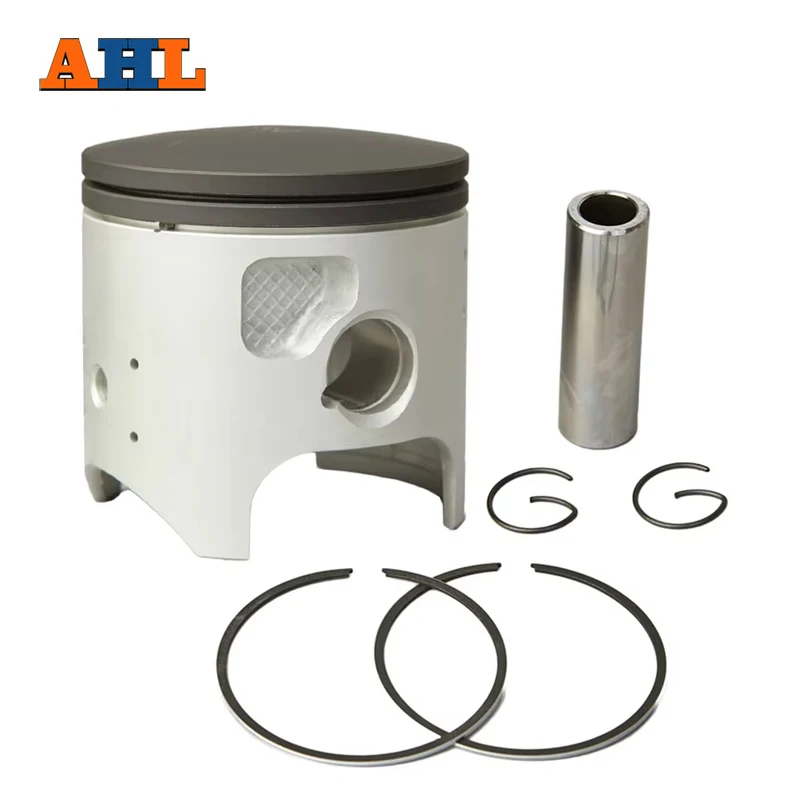 

AHL Bore Size STD +25 +50 +100 66mm 66.25mm 66.5mm 67mm Piston & Piston Ring Kit For KAWASAKI KDX200 KDX 200 1989-2006