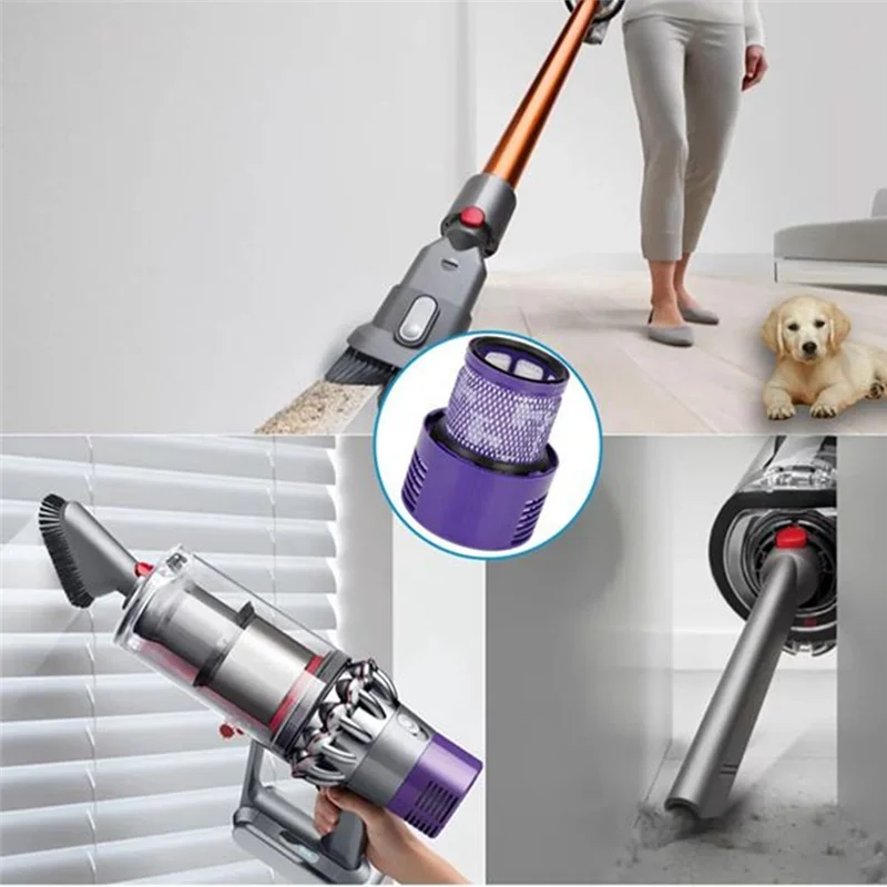 

【Flash Sale】3PCS Filter For Dyson V10 SV12 Cyclone Animal Absolute Total Clean Vacuum Cleaners Accessories Replacement Parts