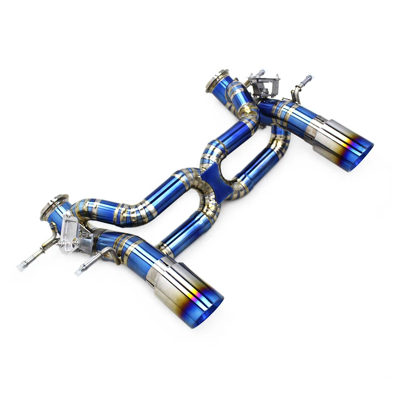Tuning Catback Exhaust Pipes for Maserati MC20 3.0T 2020-2024 Titanium Exhaust Muffler Free Flow Exhaust Pipe System