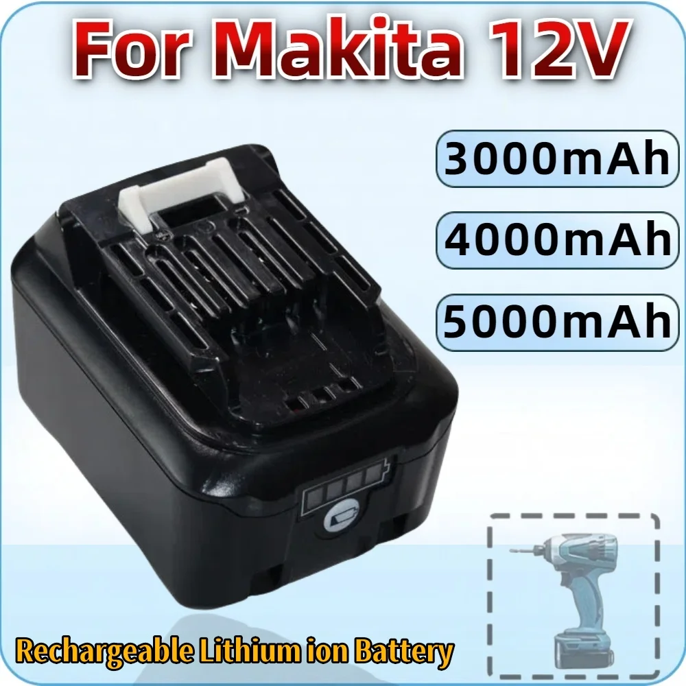 12V 4000/5000/6000mAh Rechargeable Lithium Ion Battery for Makita BL1040 BL1015 BL1020B BL1016 BL1021 BL1040B