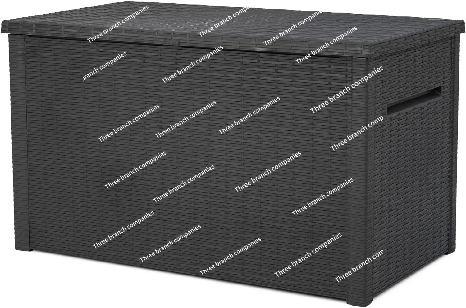 

XXL 230 Gallon Resin Rattan Look Large Outdoor Storage Deck Box for Patio Furniture Cushions, Pool Toys,