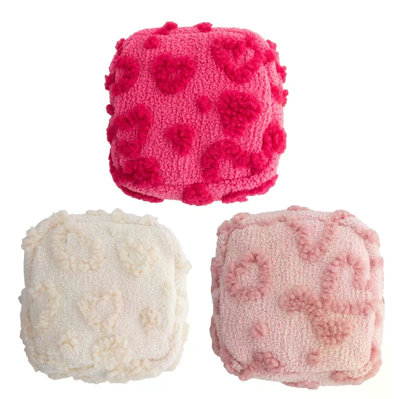 حقيبة مكياج بتصميم قلب لطيفة على شكل حقيبة عملات معدنية - منظم مستحضرات التجميل اللطيف للسفر - محفظة صغيرة للعملات المعدنية للمراهقين والفتيات #1