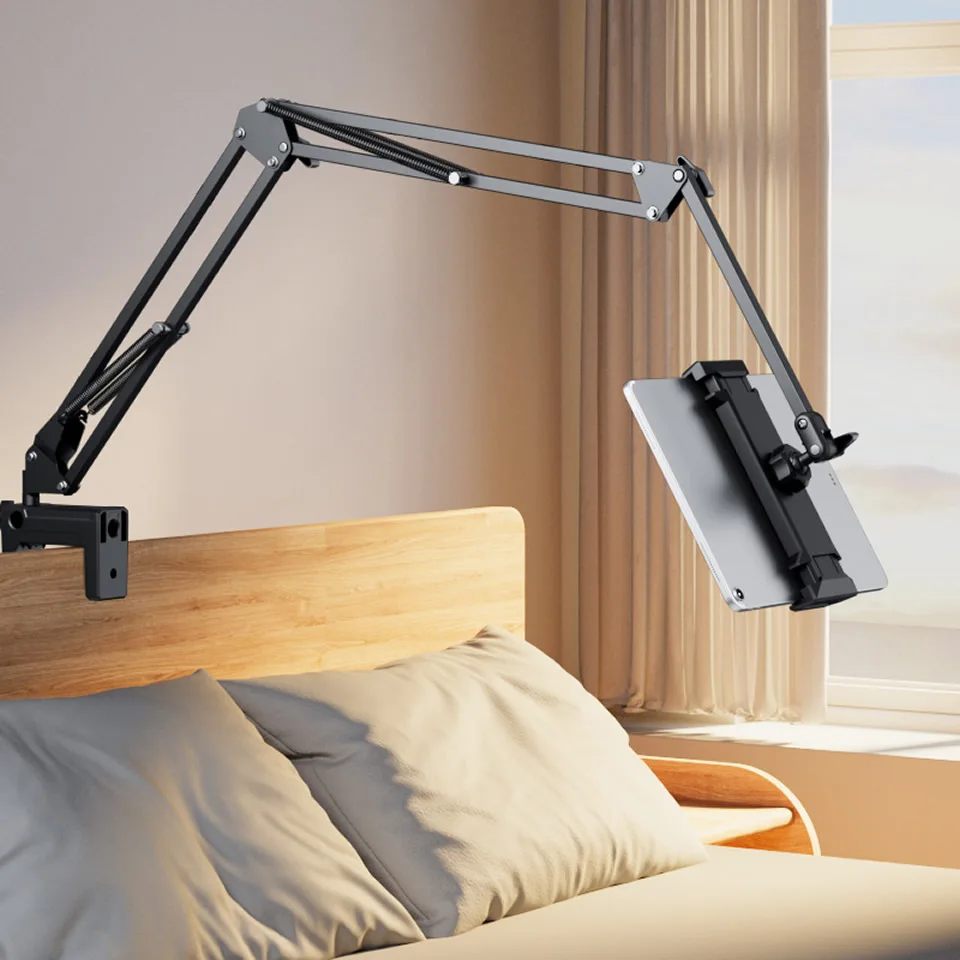 

Tablet Holder for Bed iPad Stand 360° Rotating Desktop Phone Mount with Aluminum Arm for 4.7"~12.9" Xiaomi Lenovo Samsung Tablet