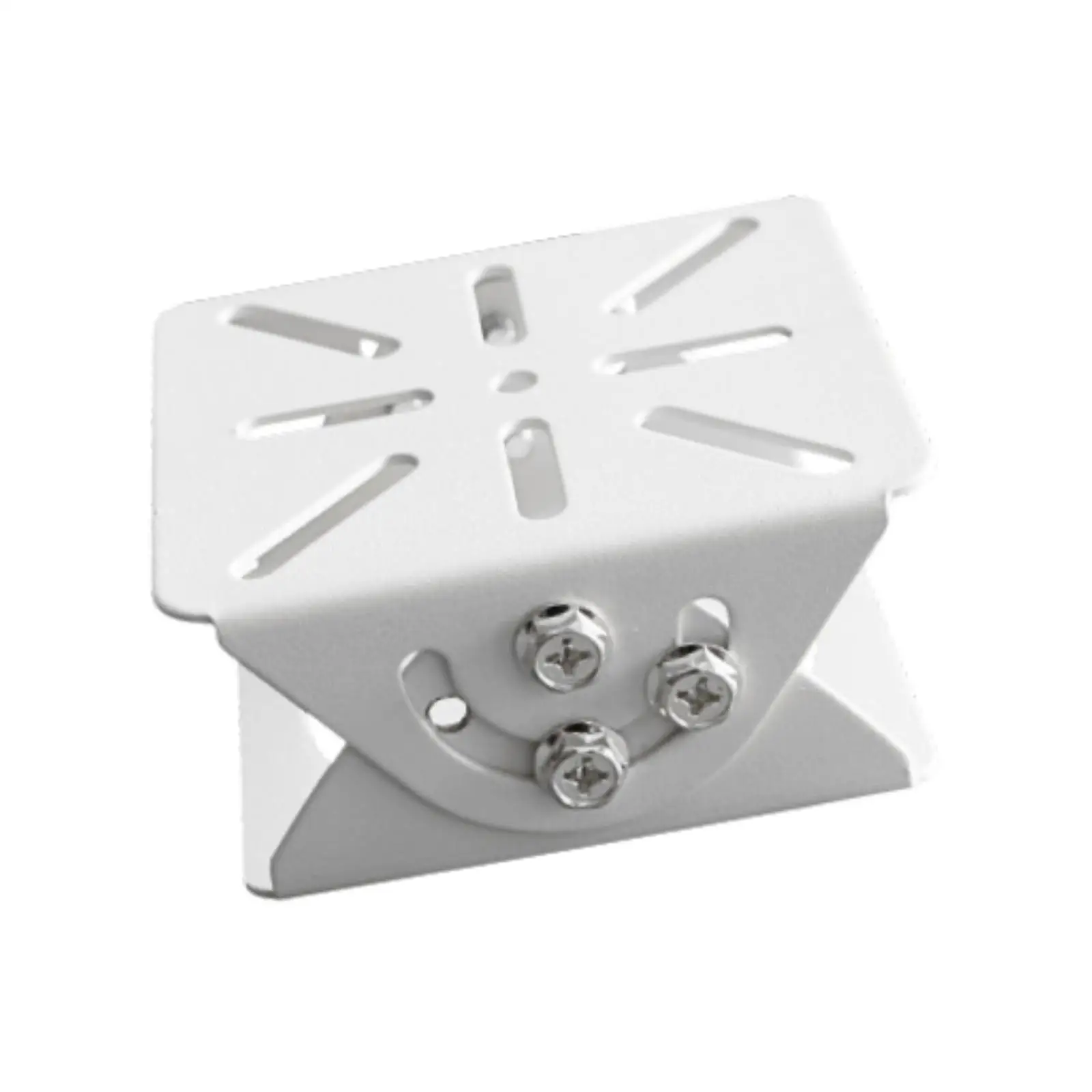 CCTV Security Camera Pole Clamp Universal Steel Bracket Adjustable Wall Ceiling Holder for Smart Home Monitoring