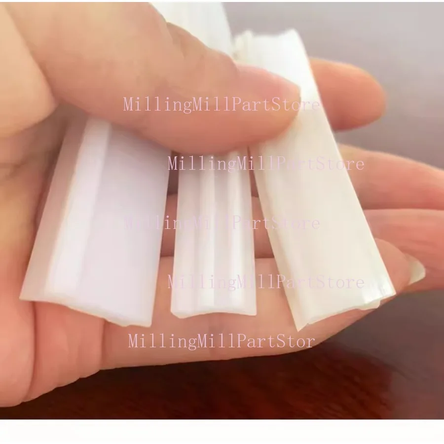 1PC Machine Tool Guide Glue Strips Lathe Wear Resistant Pulley Slider Glue Pad Protective Cover White Sealing Strip 1M