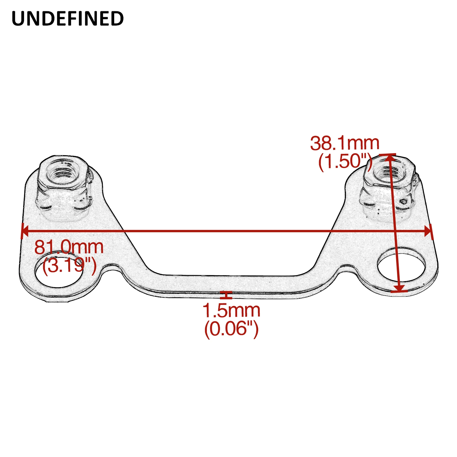 Motorcycle Bracket Key Holder Mount Stem Stay For Yamaha Banshee YFZ350 1987-2006 Replace OE/OEM Part Number 2GU-2629K-00-00