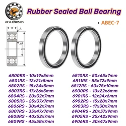 2pcs 6810RS Bearing 50x65x7mm Thin Section Rubber Sealed Ball Bearing 6812 6811 6809 6808 6807 6806 6805 6906 6905 6904 -2RS