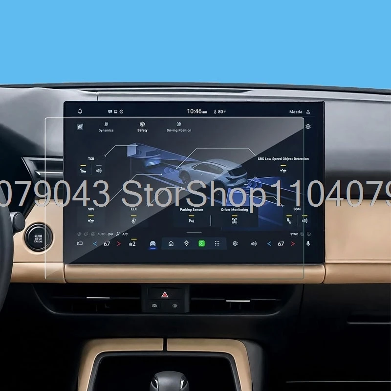 Tempered Glass screen protector For Mazda CX5 Mazda CX-5 2026 2027 LCD GPS Navigation Screen Scratch Resistant Car Accessories