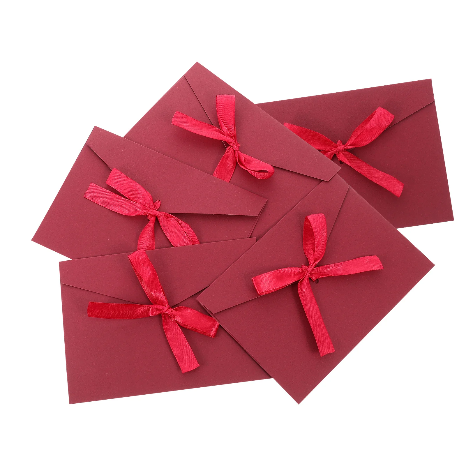 10Pcs Butterfly Knot Postcard Envelopes Thickened Packaging for Invitation Blessing Cards Message Stationery Retro Design