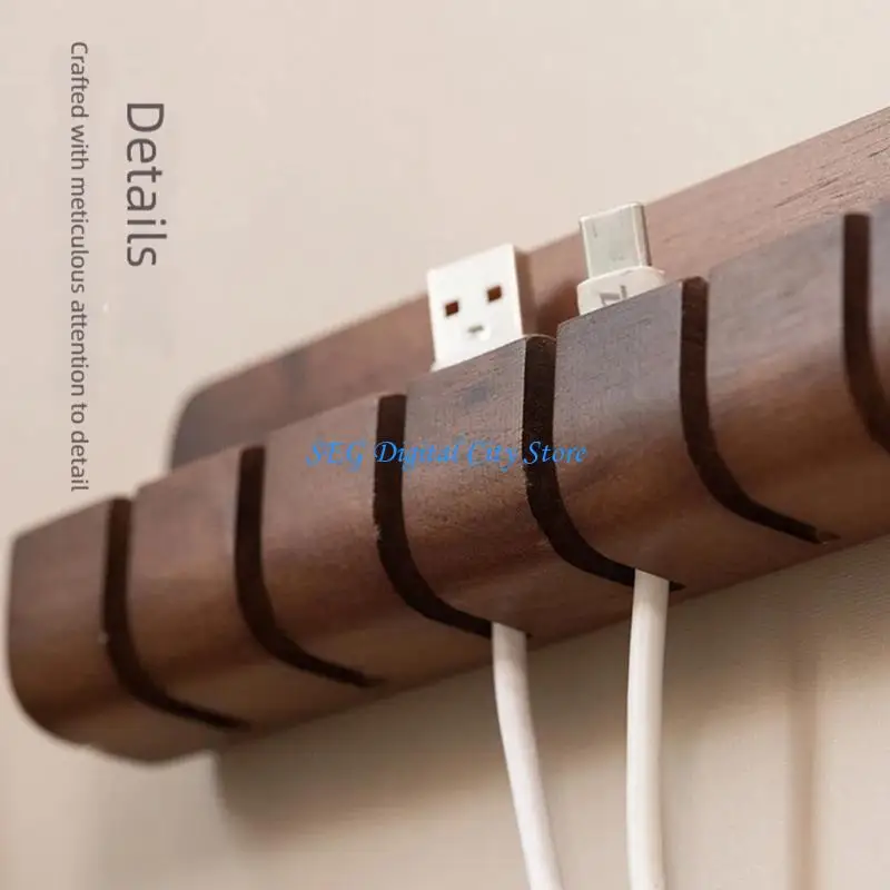 U75B Wall Mountable Cord Manager For Professional Auditory Setups And Office Use