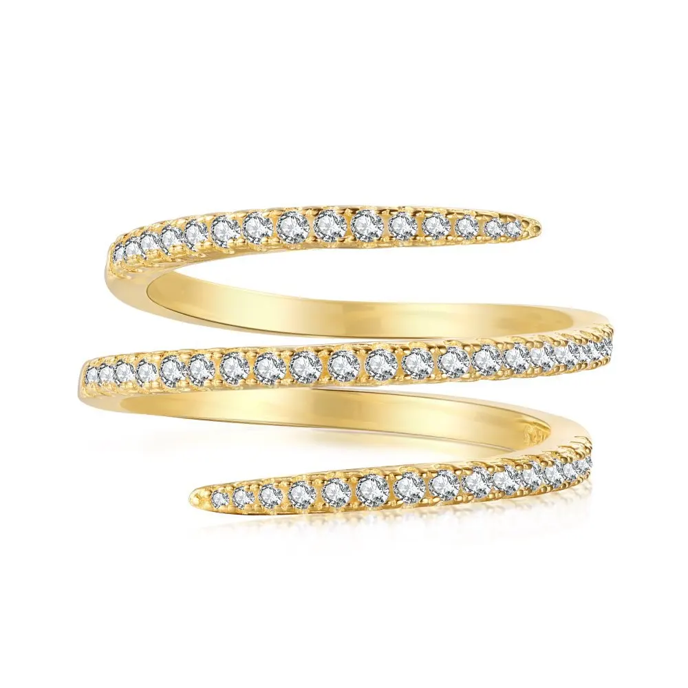 

Japan and South Korea Light Luxury S925 Sterling Silver Ring Student's Simple Line Sense High Grade Zircon Versatile Jewelry