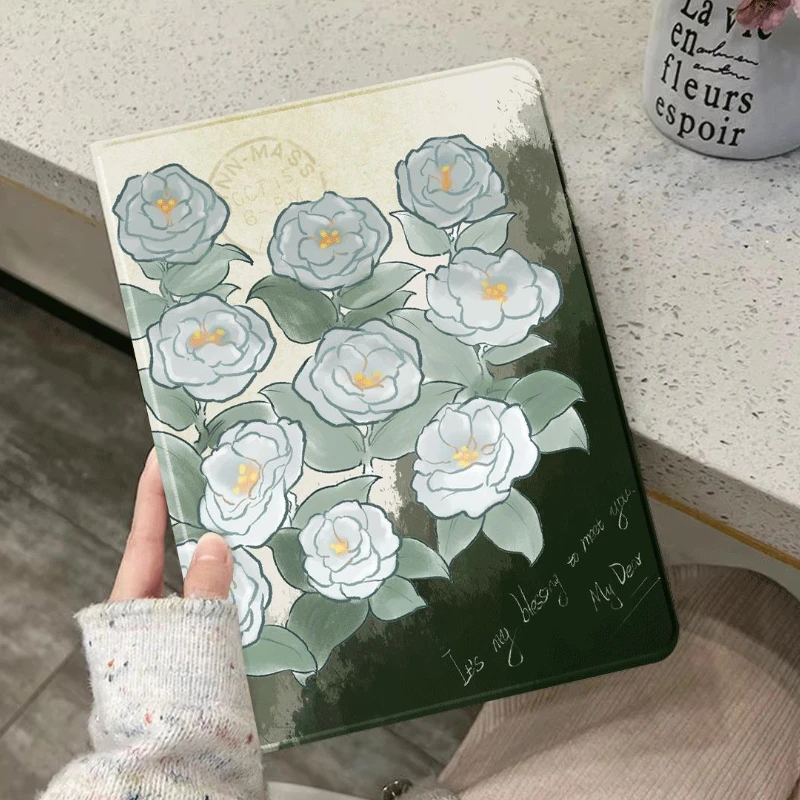 For Ipad 10th Generation Case Ipad 2017 10.5 Inch Smart Cover for 10.2 7th 8th 9th Gen 10.5 10.9 11 Air 3/4/5/6 Pro 11 Inch Case