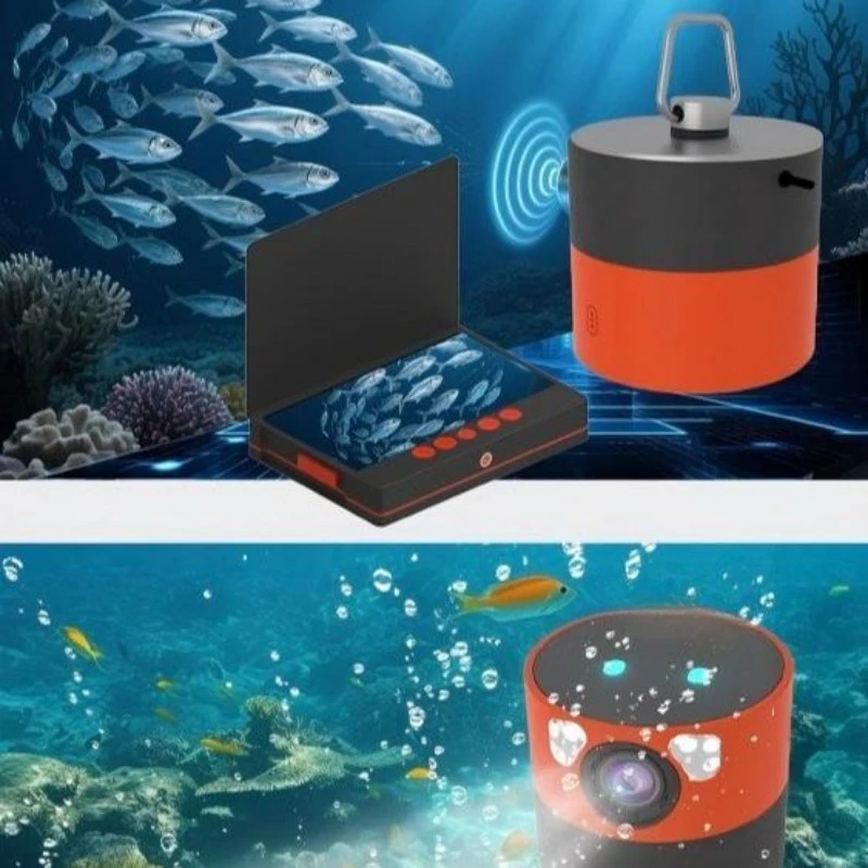 Underwater visual fish exploration 6000K natural white light pathfinding lighting all-in-one machine