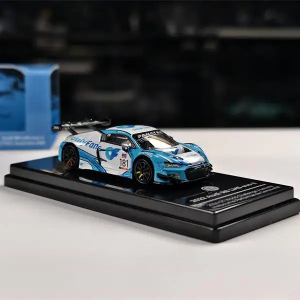 PARA 1:64  R8 LMS 2024 Diecast Model Car Kids Toys Gift