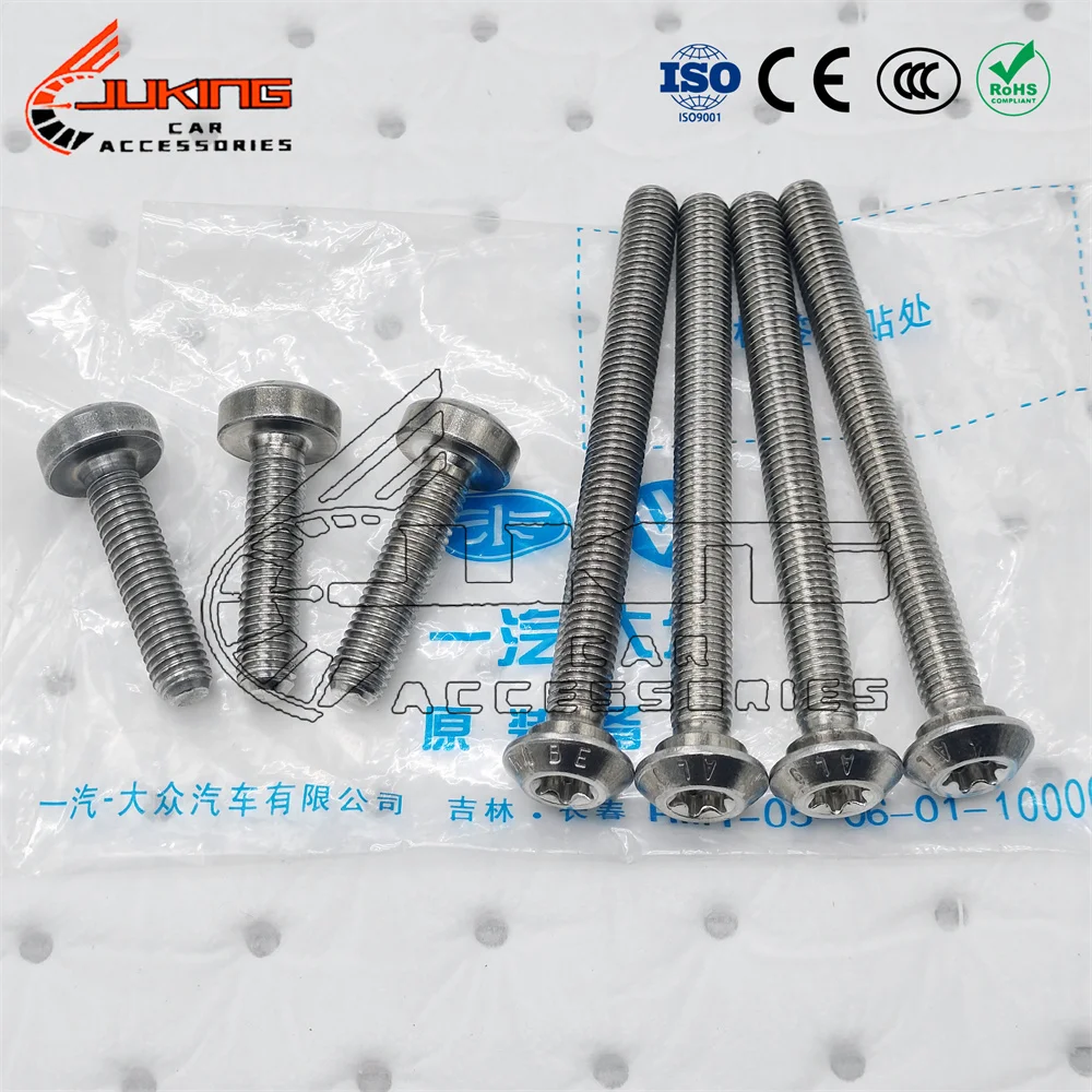 

DQ200 DSG 0AM Transmission Valve Body Screws (4 long, 3 short) Automatic Transmission Dry Dual Clutch Screws, suitable for Volk