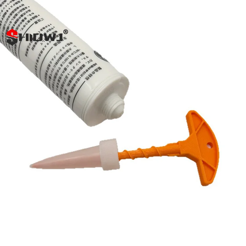 

1Pc Glass Glue Sealing Caps Nozzle Dredge Use This Lid To Prevent Quick Drying Of Core Pipes Portable Decoration Tools