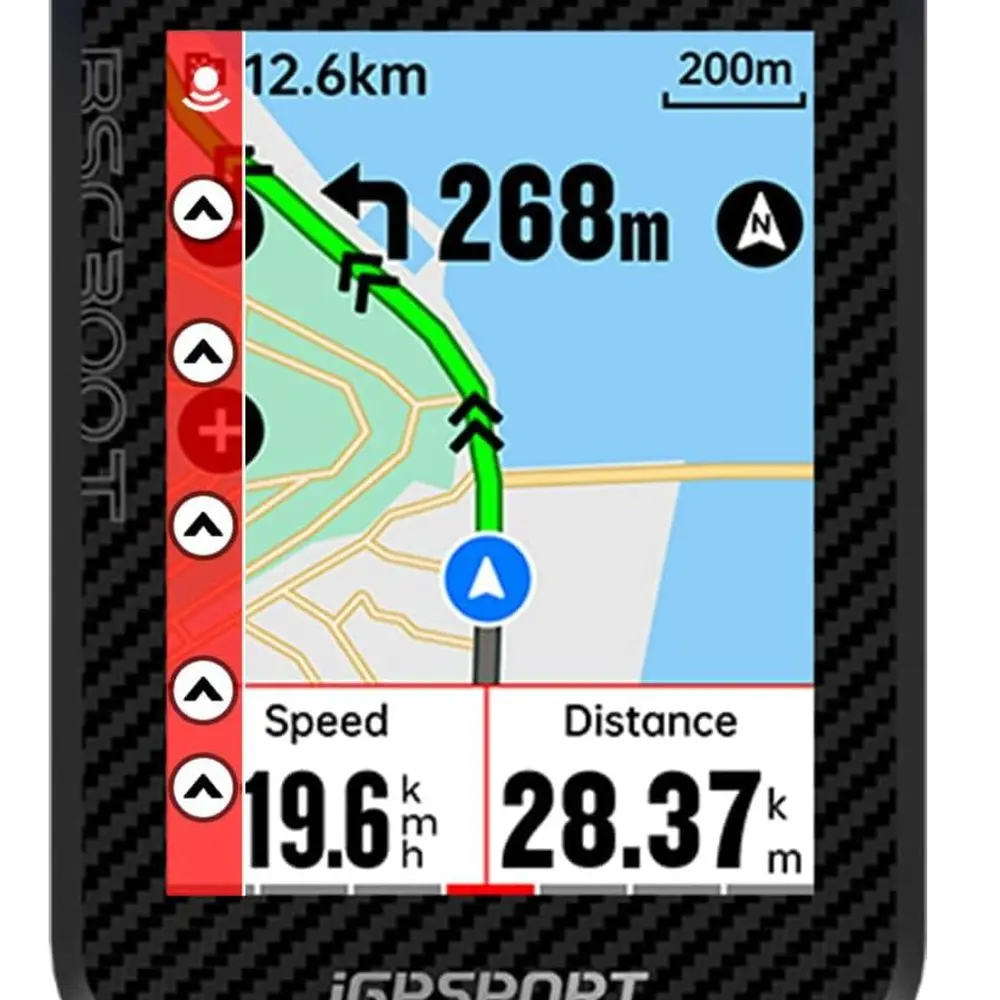 

Беспроводной GPS-велосипедный компьютер с сенсорным экраном, автономной навигацией по карте и оповещениями для бездорожья, совместимым с Insta360, подходит для