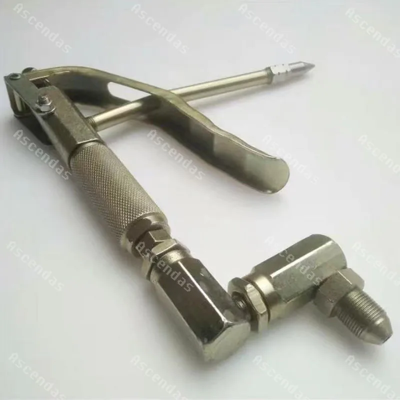 Universal grease gun handle pneumatic reinforced high-pressure butter grab large and small butter machine oiler universal grease