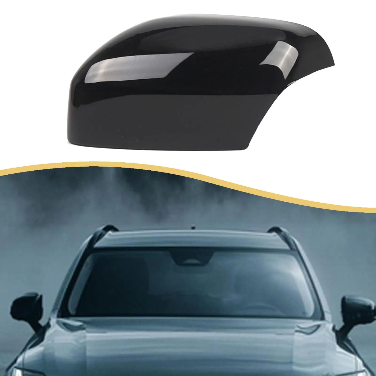 Side Mirror Cover Cap 39894341 Sturdy Decor Easy Installation Repair Automotive