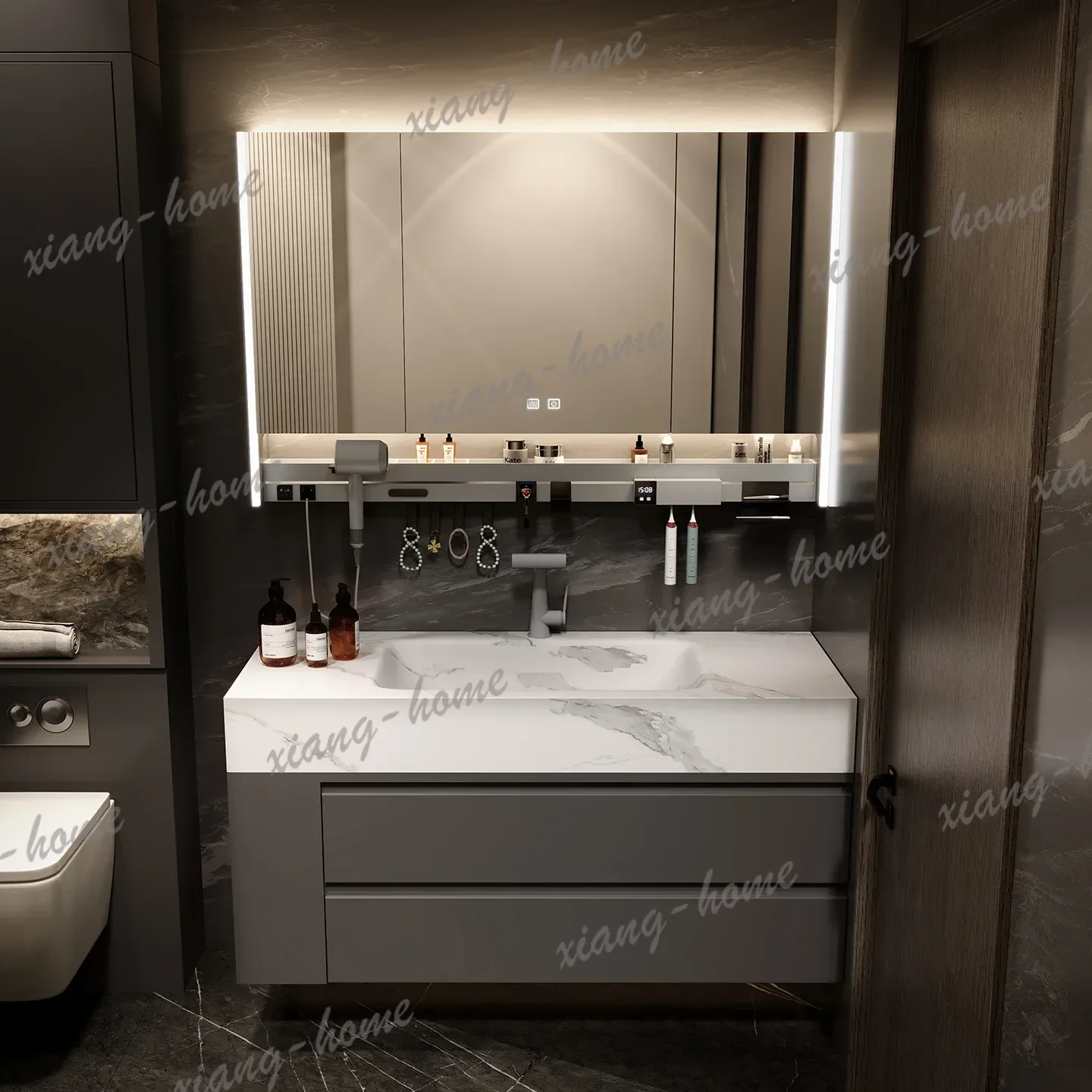 Bathroom Cabinet Mirror Cabinets Above The Toilet Cabinet Toilet Organizer Storage Furniture Home Stand