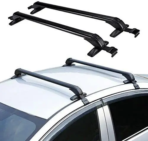 Cargo Luggage Carrier Top Roof Rack Cross Bar 2 Pcs for Honda Civic 2006-2020 Car Top Roof Rack Universal Roof Rack Cross Bar