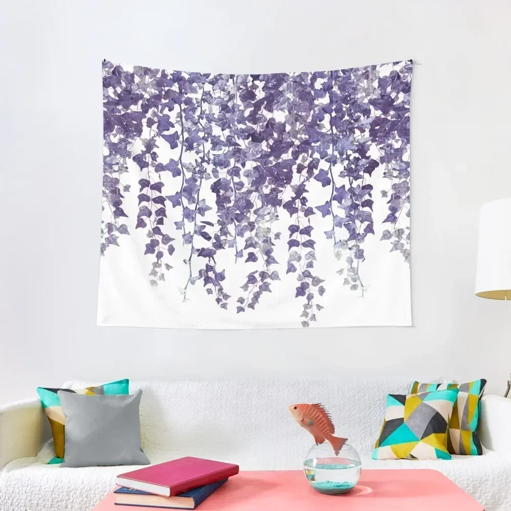 Ivy Hanging Vines Purple Tapestry Carpet Wall Cute Room Things Tapestry