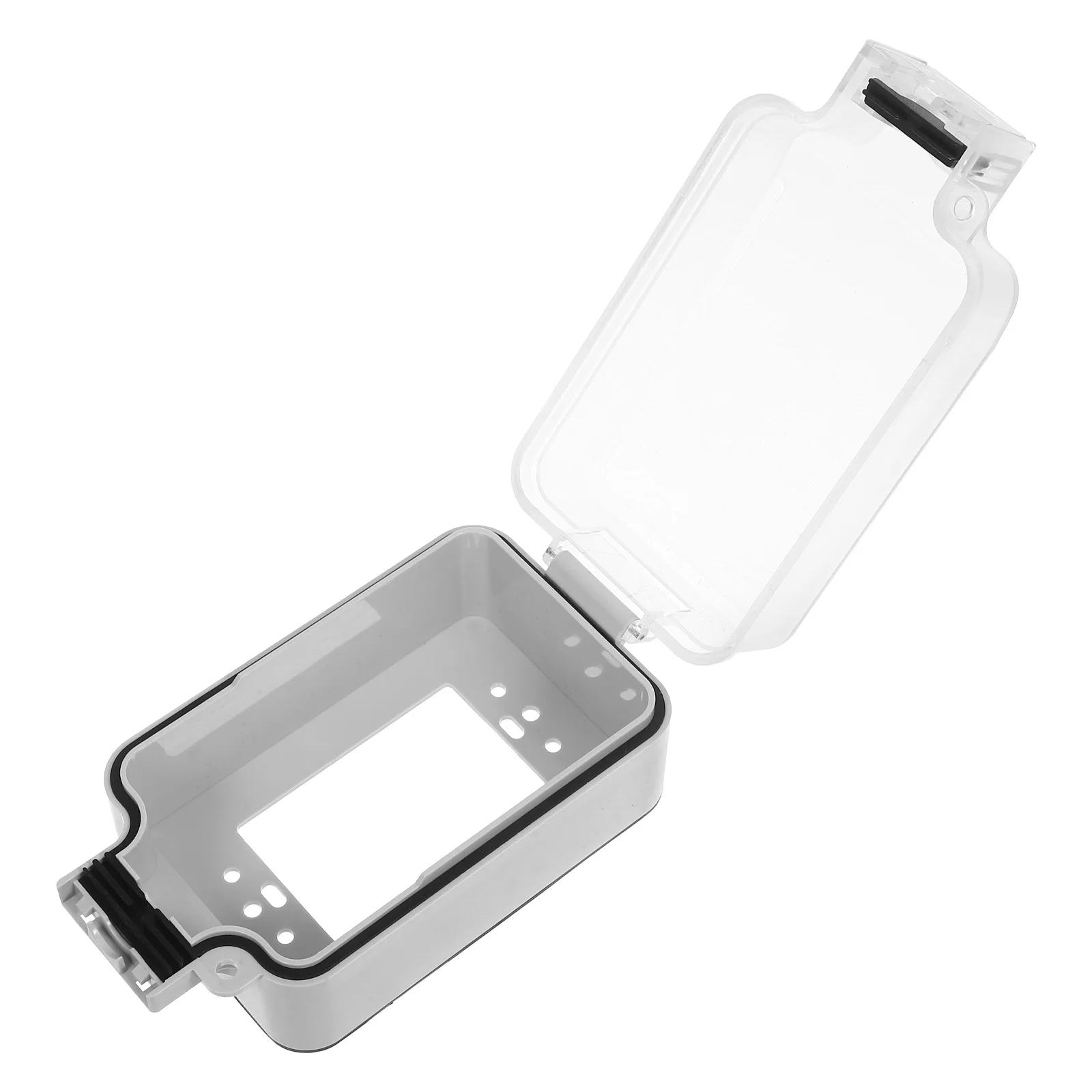 

Outdoor Waterproof Socket Box Splash-Proof Cover Weatherproof Socket Protector for Poolside Patio Garden Construction