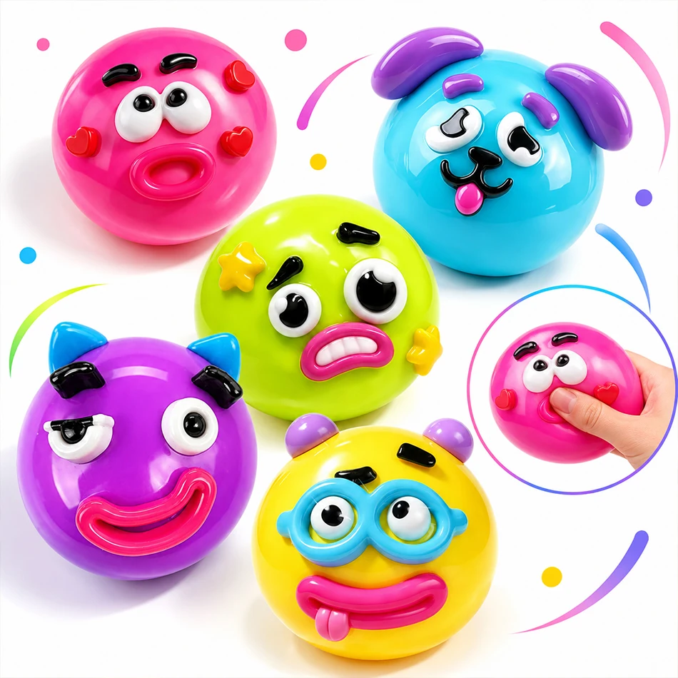 

2026 Hot Smushers Squishy, Curiosities Dog Face Swap Squishy Toy, Soft Moldable Cute Slow Rise Squeeze Toy, Relaxing Sensory