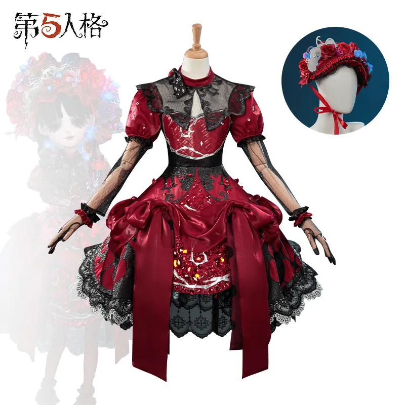 

Новая идентичность V Fiesta Карнавал Хэллоуин Cos Косплей Маленькая девочка Мисс Гранатовое блюдо Fiesta Карнавал Хэллоуин Cos Косплей