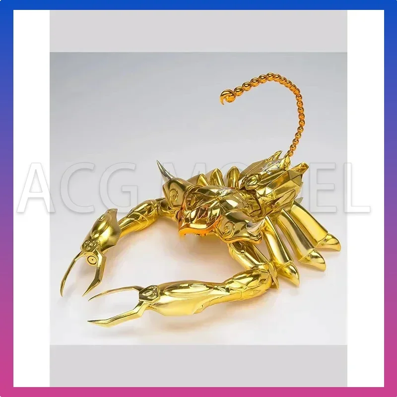 Em estoque original bandai genuíno saint seiya ex saint pano mito escorpião milo revival edição figura móvel brinquedo presente