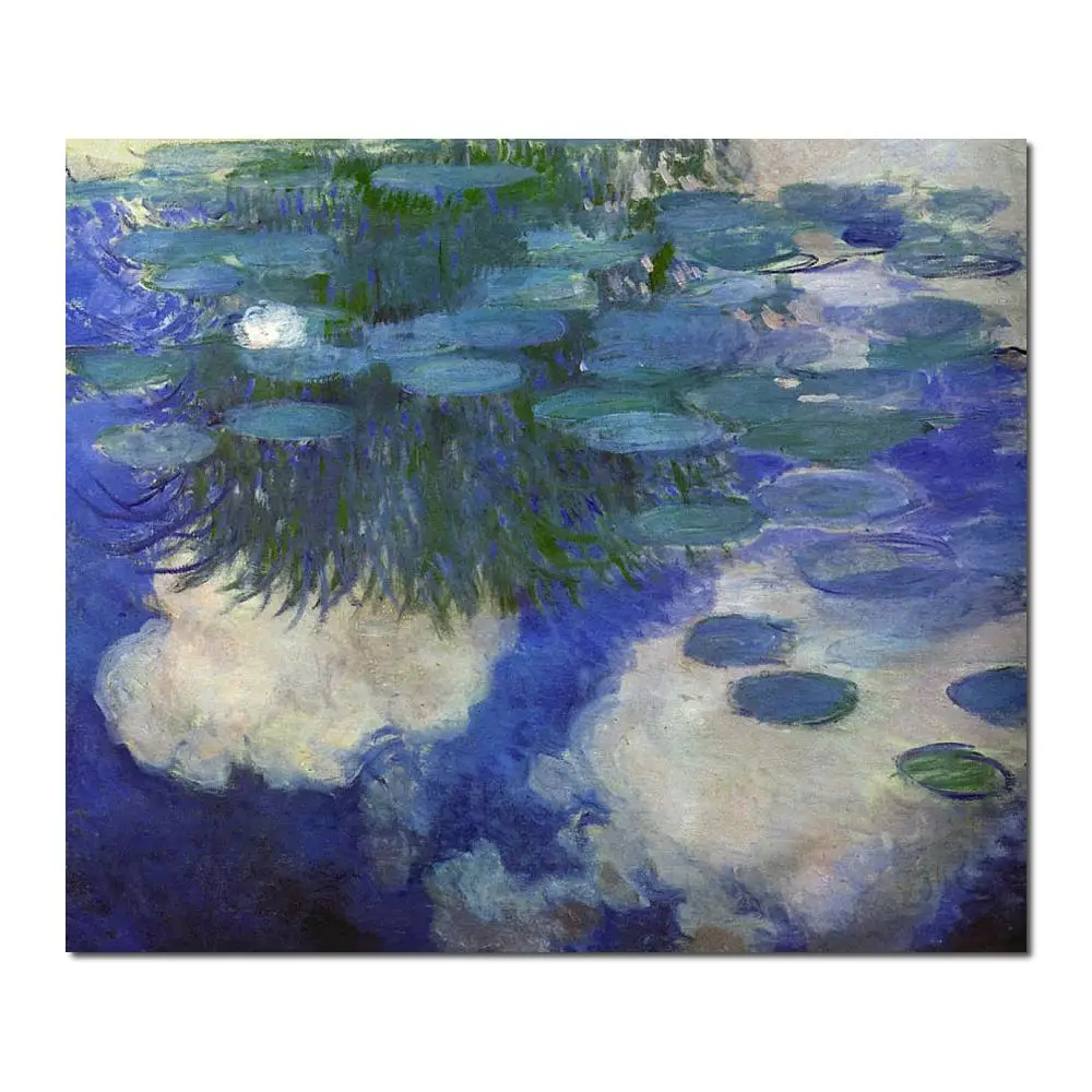 

Hand Painted Oil paintings Claude Monet Canvas art Water Lilies High quality home decor