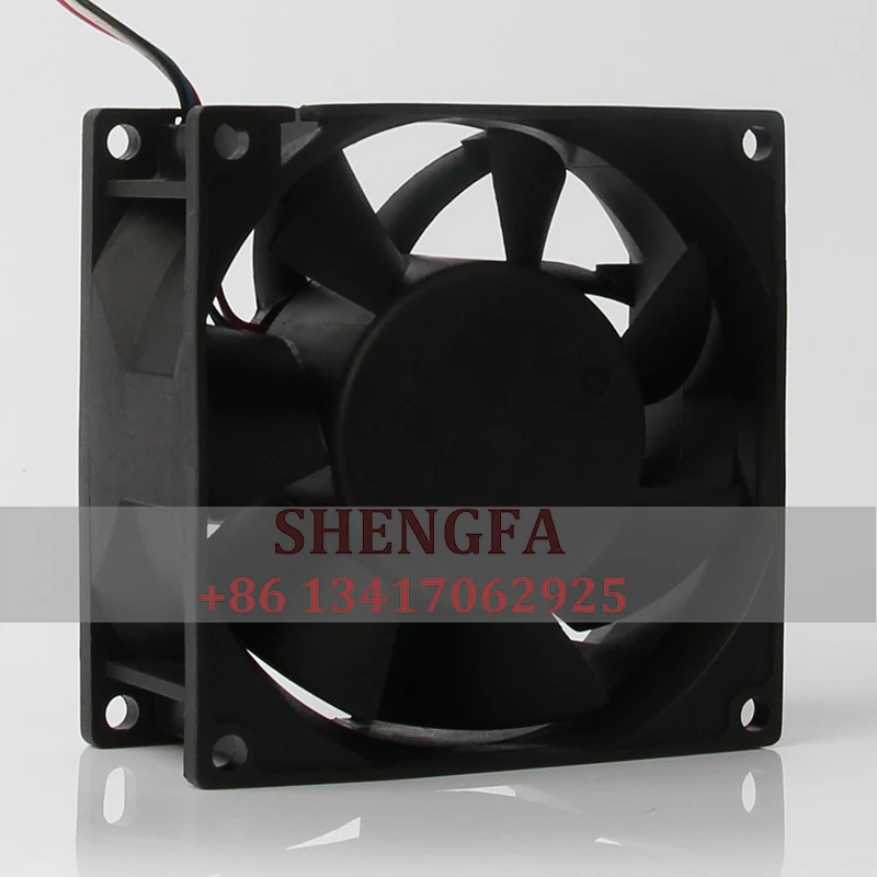 Case Cooling Fan Double Ball Bearing Axial Flow Centrifugal Ventilation DC24V 0.95a EC AC 80x80x38MM 8038 8CM Ad0824vb-f7bds