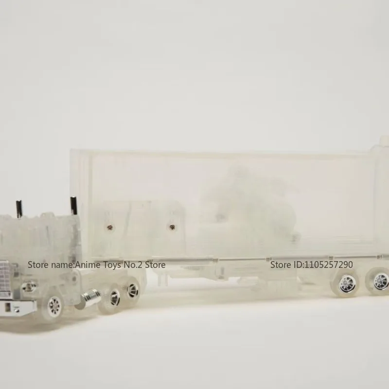 Transformerend speelgoedrobot Movie Studio Series G1 KO Transparant Optimus Prime Actiepop Verjaardagscadeau Model Collectible Origineel